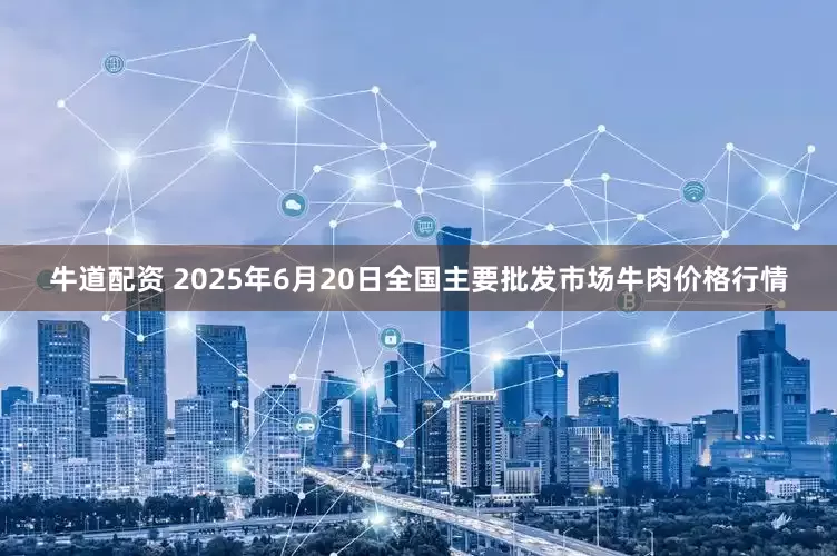 牛道配资 2025年6月20日全国主要批发市场牛肉价格行情